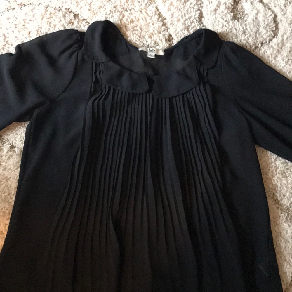 Black sheer top